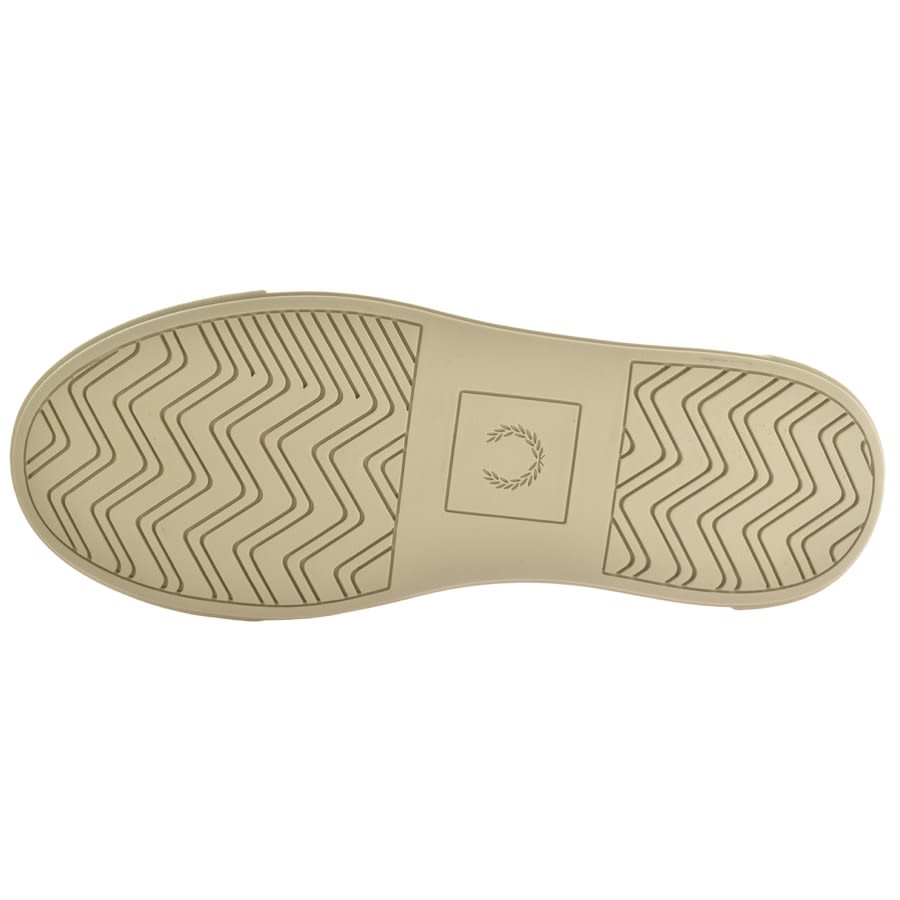 Fred Perry B71 Leather Trainers Cream | Mainline Menswear